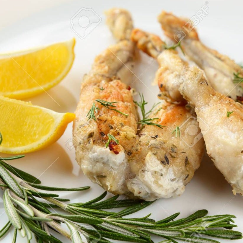 ANCAS DE RANA FRITAS SAL