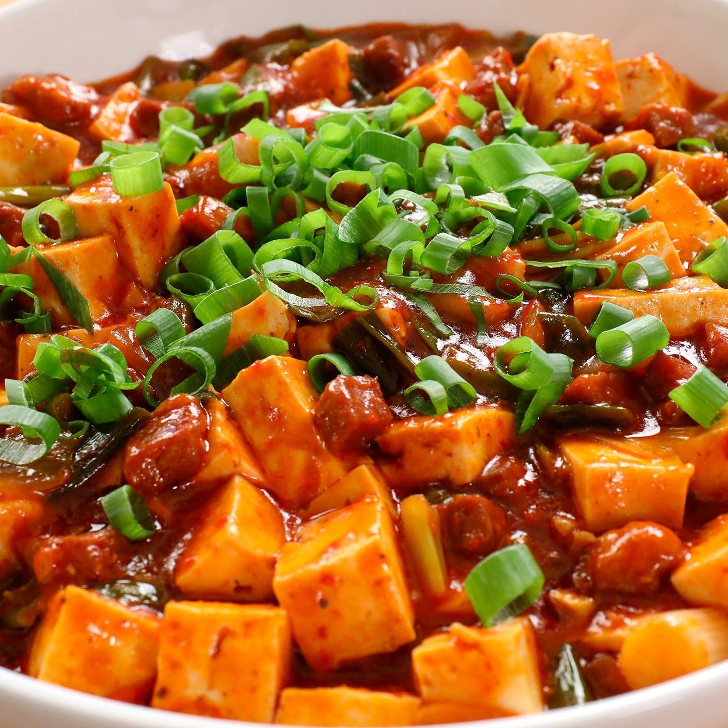 TOFU SALTEADO CON CARNE