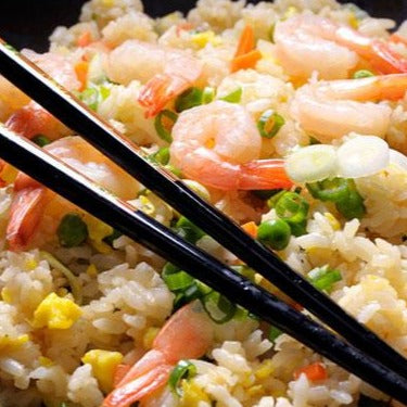 ARROZ FRITO CON GAMBAS